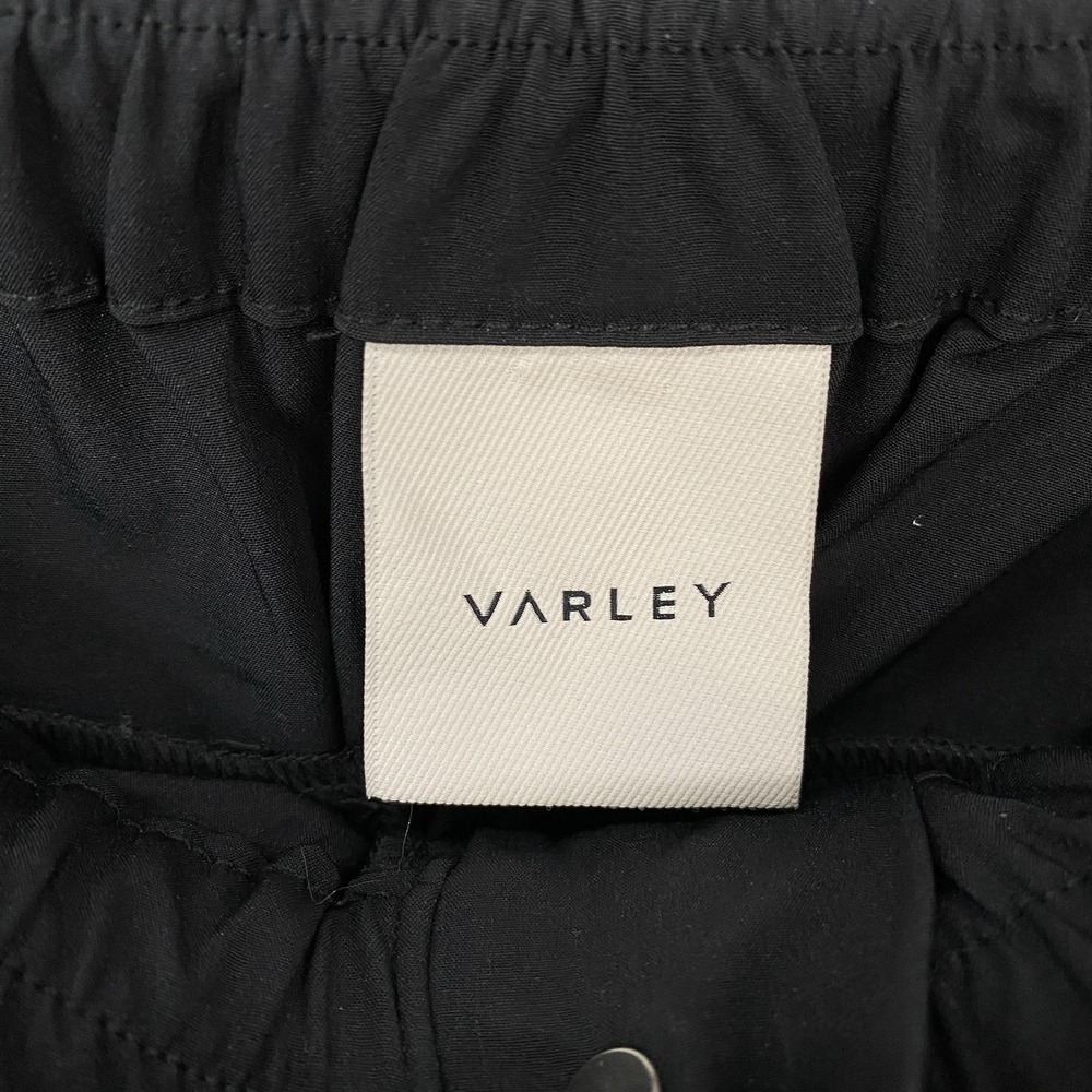 Varley Kayson Wide Leg Pants Womens Large Black Soft Stretch Travel Lightweight - Picture 6 of 16